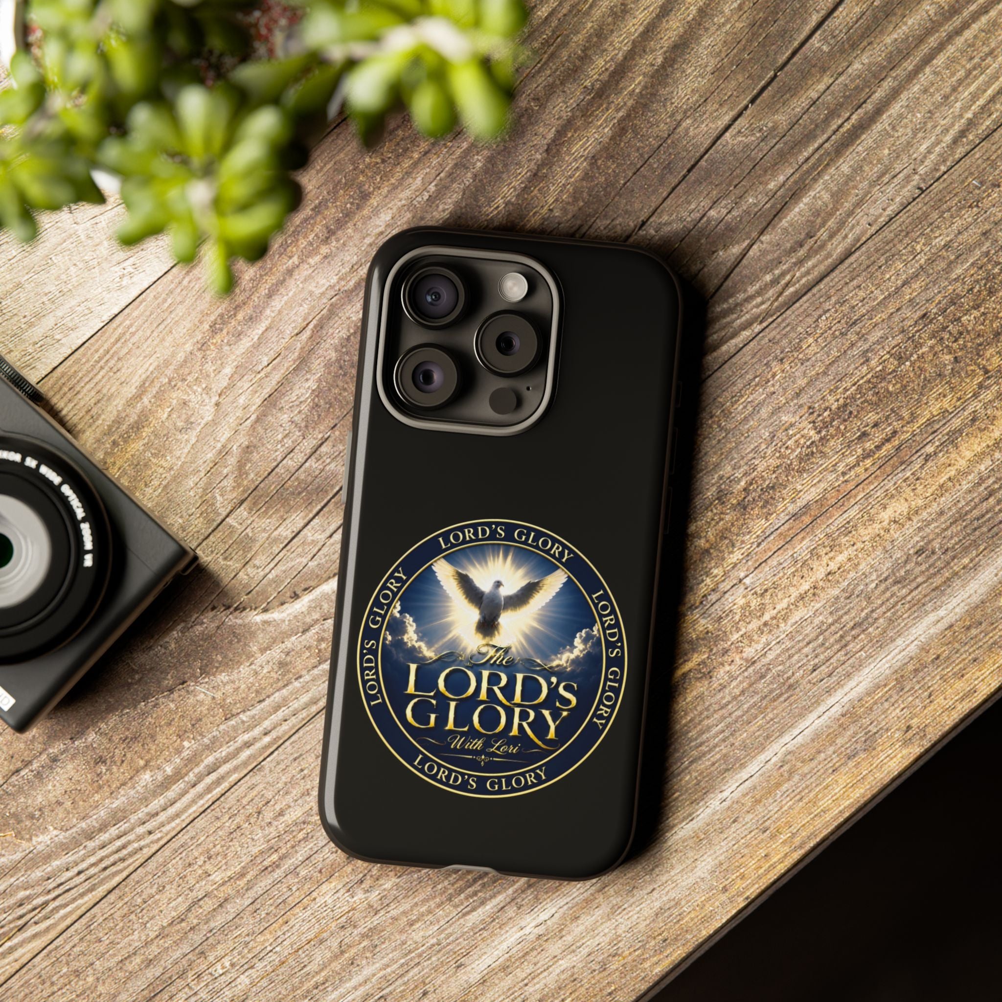 Lord's Glory with Lori Christian Phone Case — Dove & Light Religious iPhone Cover