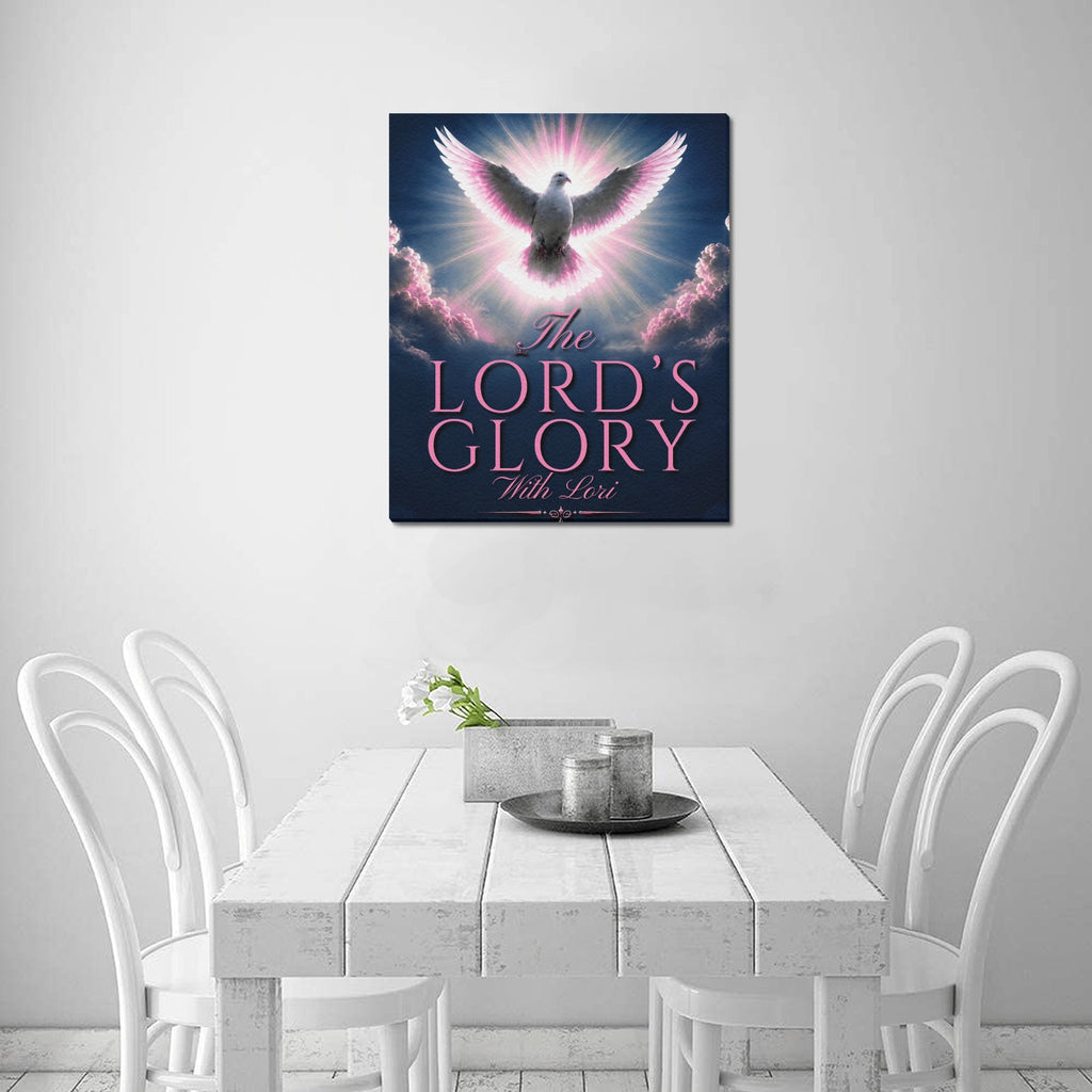 Lords Glory with Lori Frame Canvas Print 20"x24" Made in the USA