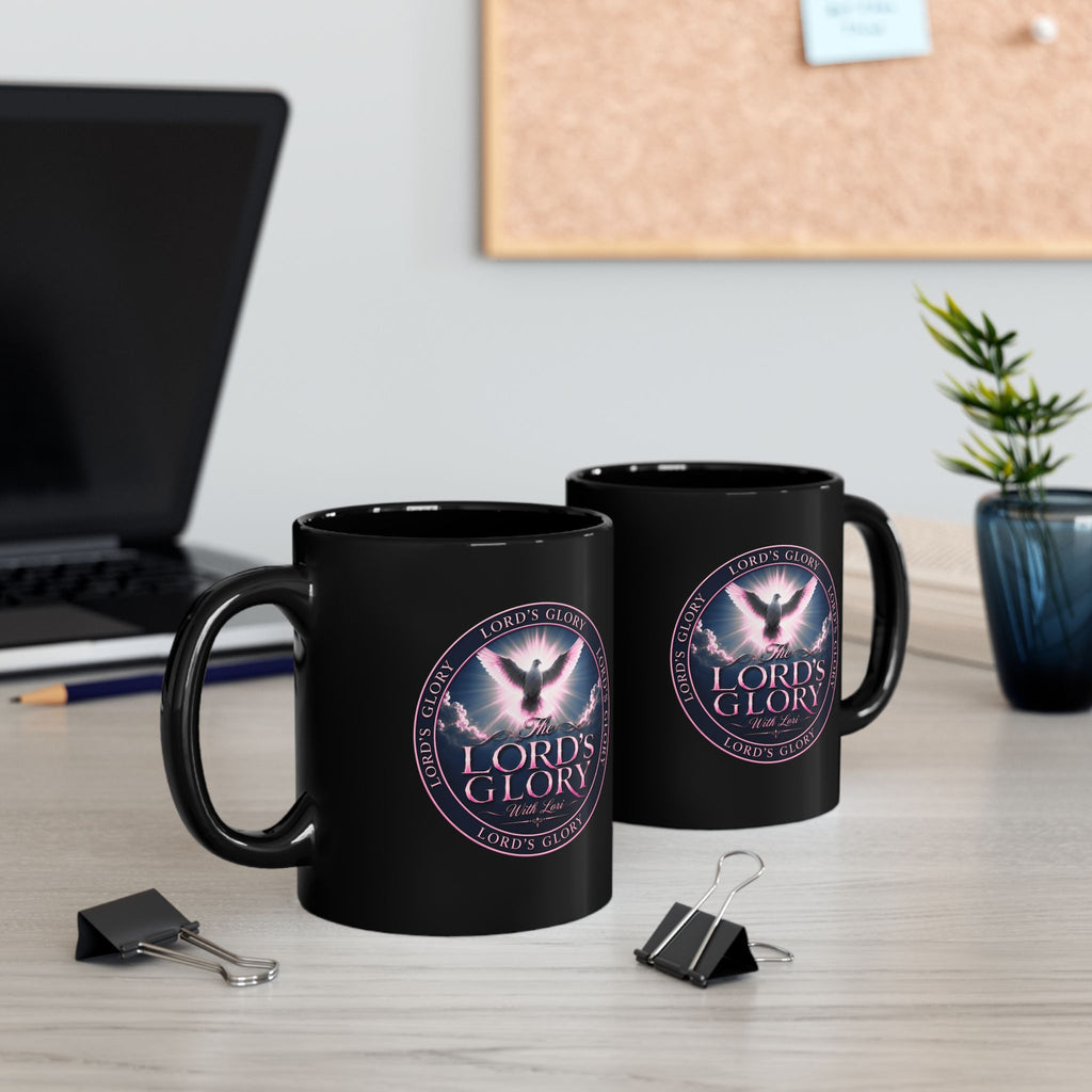 Lord's Glory with Lori Ceramic Mug — Inspirational Dove Design (11oz & 15oz)