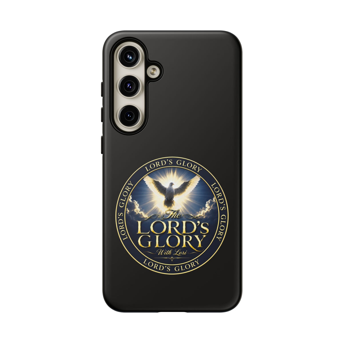 Lord's Glory with Lori Christian Phone Case — Dove & Light Religious iPhone Cover