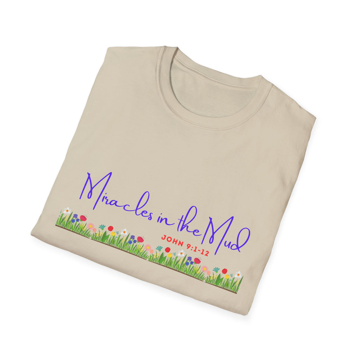 Mama Bear in the Meadow Kids Tee | Floral Meadow Script
