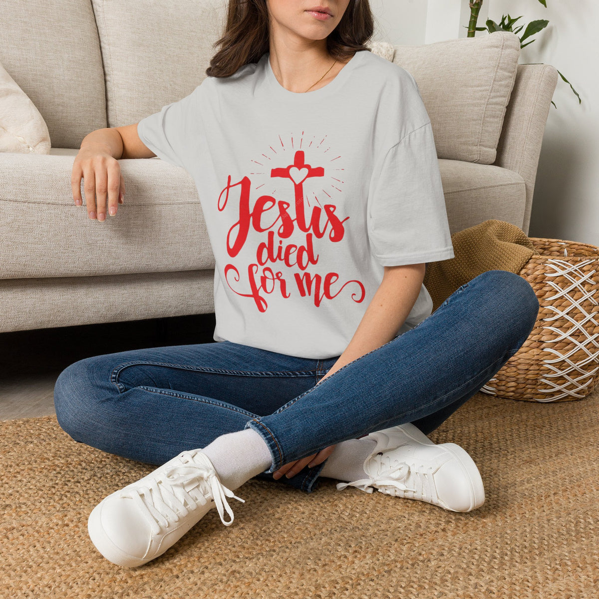 Jesus Died for Me Christian Faith T-Shirt