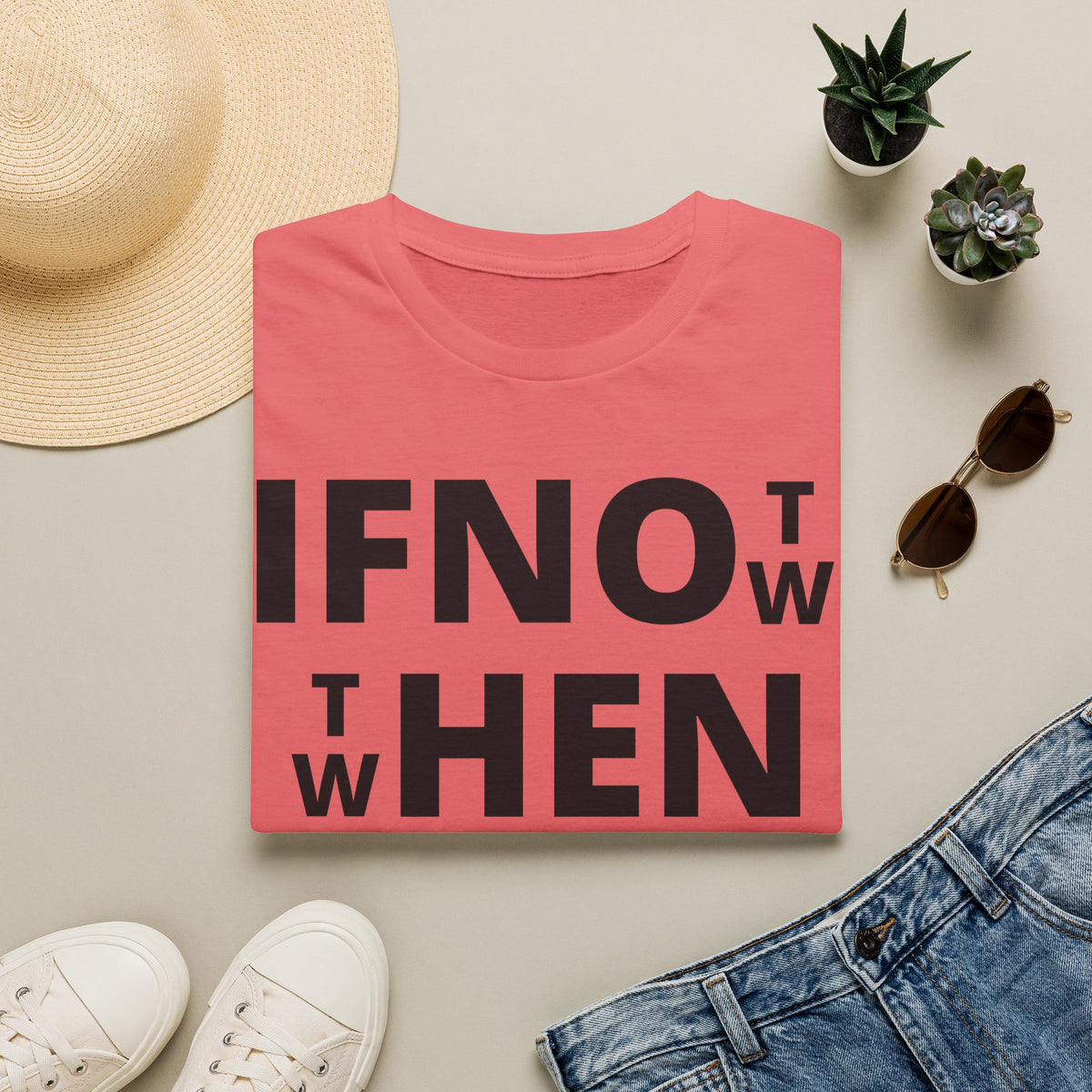 If Not Now Then When T-Shirt | Isaiah 55:6 Scripture Tee