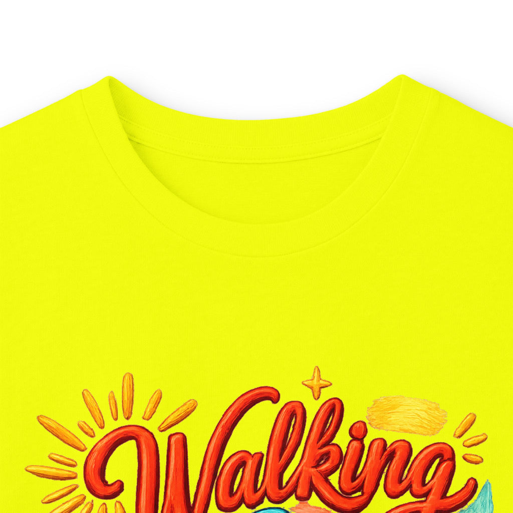 “Walking on Faith and Sunshine” Floral Long Sleeve Tee