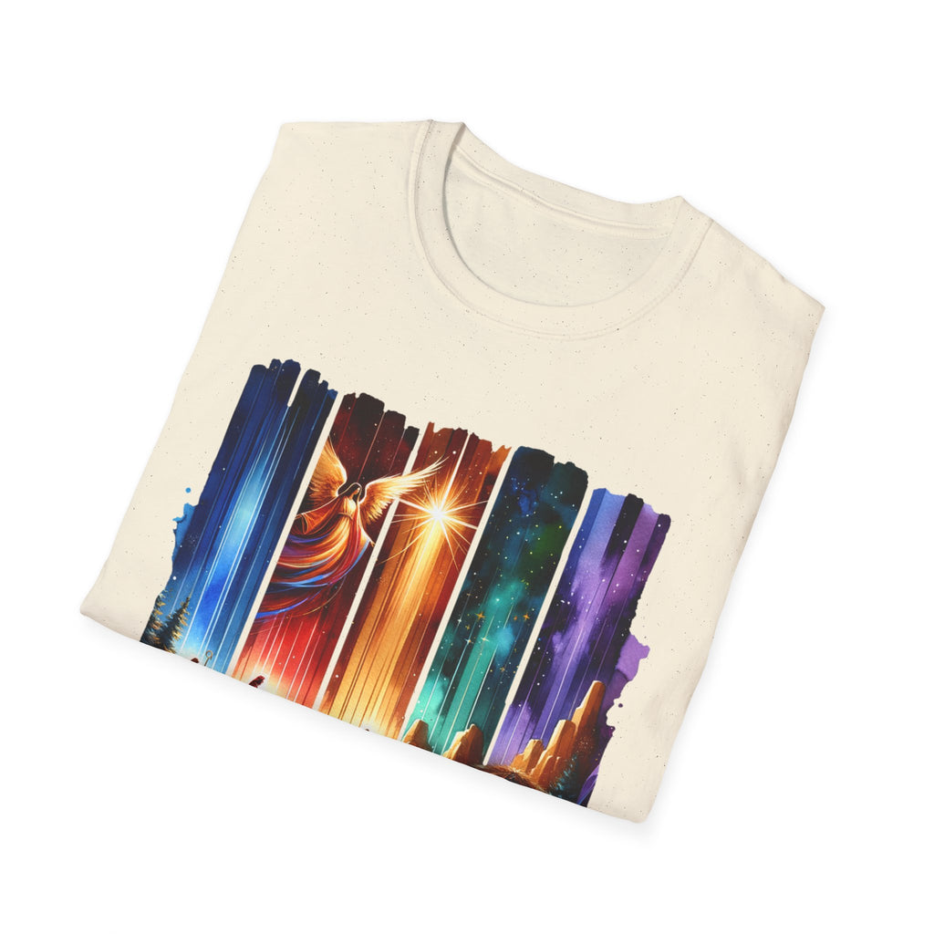 Vibrant Fantasy T-Shirt, Colorful Graphic Tee, Unisex Art Shirt, Great Gift for Fans, Unique Casual Wear, The King is Born Shirt