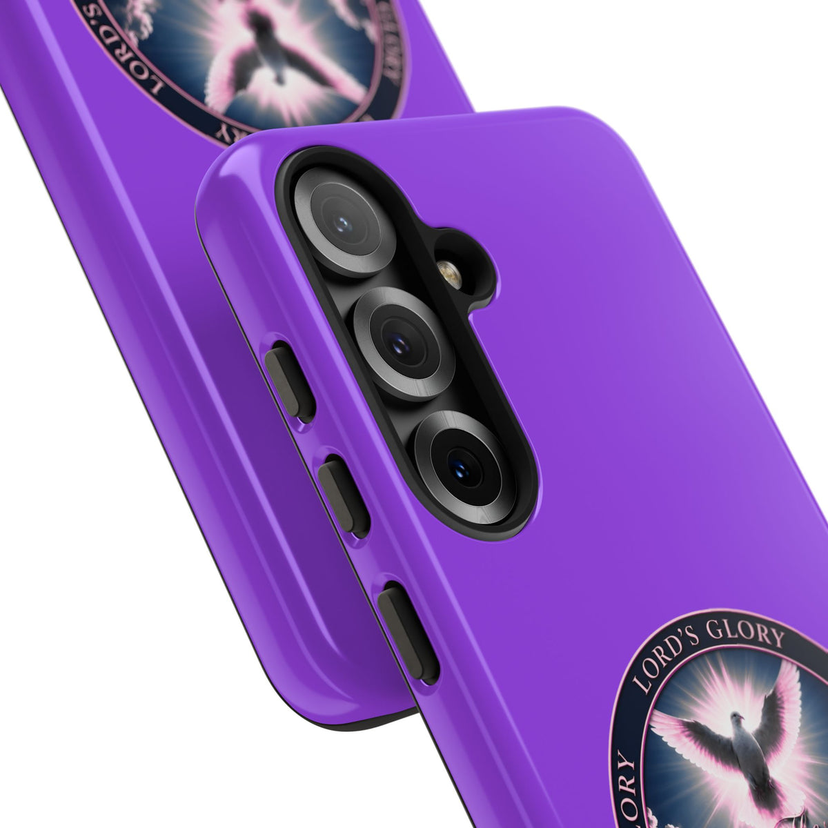 Christian Phone Case – "Lord's Glory with Lori" Dove Design Tough Case (Protective Phone Cover)
