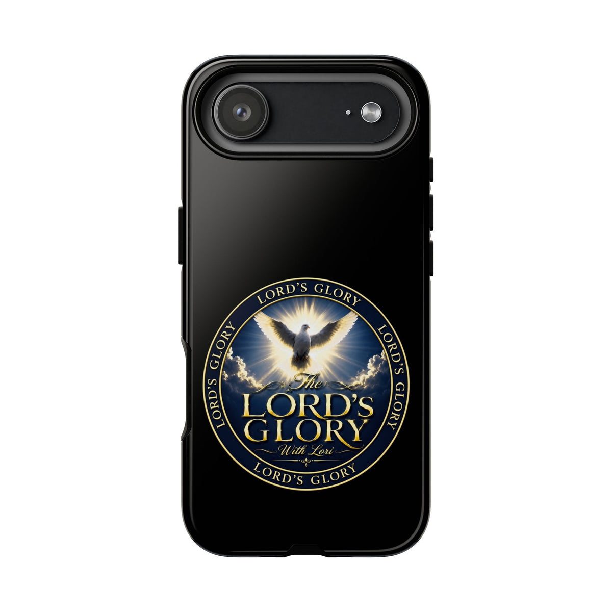 Lord's Glory with Lori Christian Phone Case — Dove & Light Religious iPhone Cover