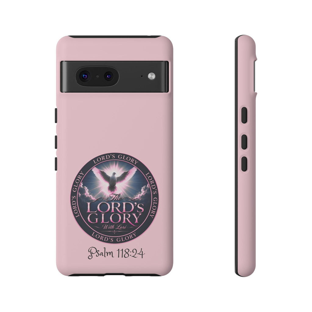 Christian Phone Case – "Lord's Glory with Lori" Dove Design Tough Case (Protective Phone Cover)