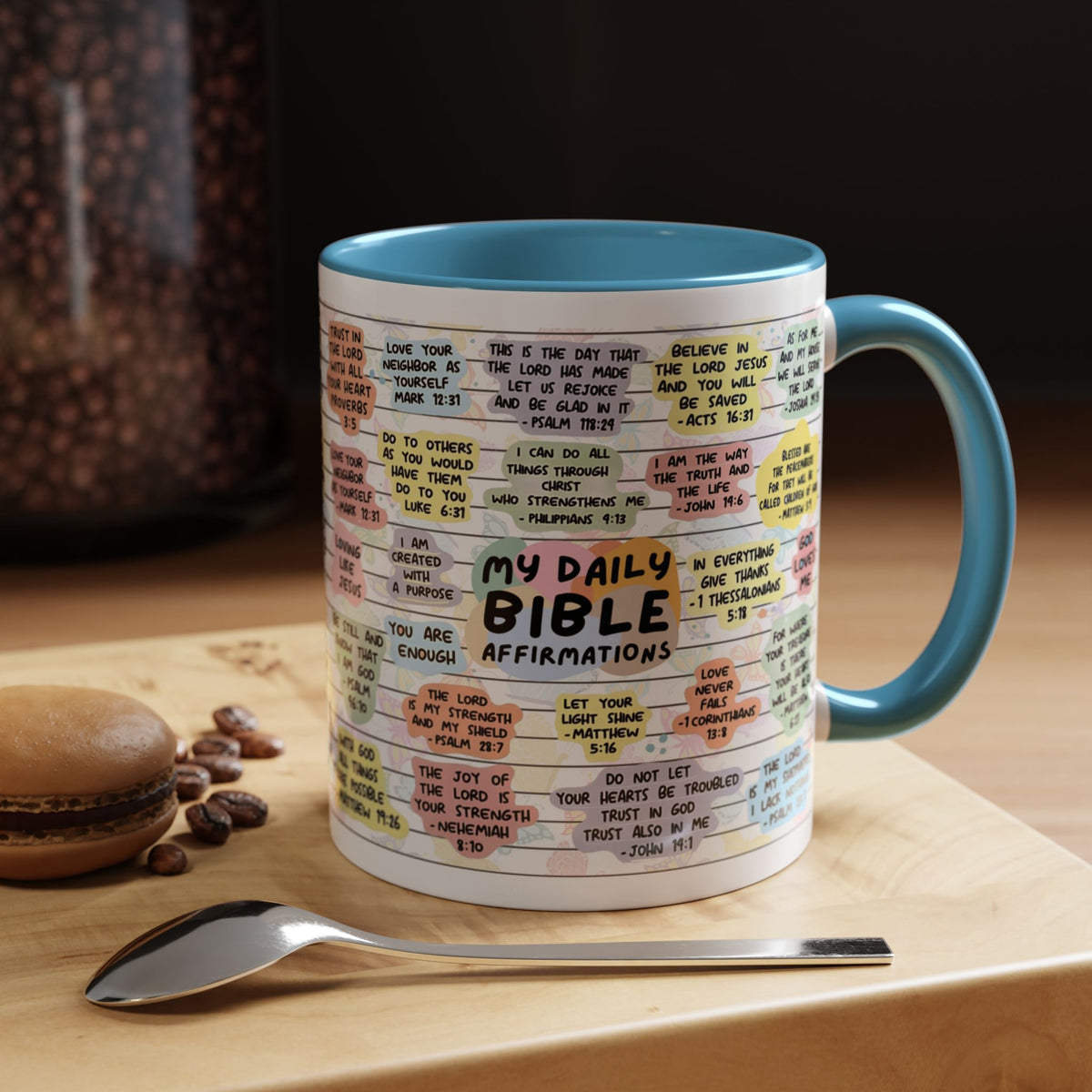 My Daily Bible Affirmations Coffee Mug 15oz/11oz