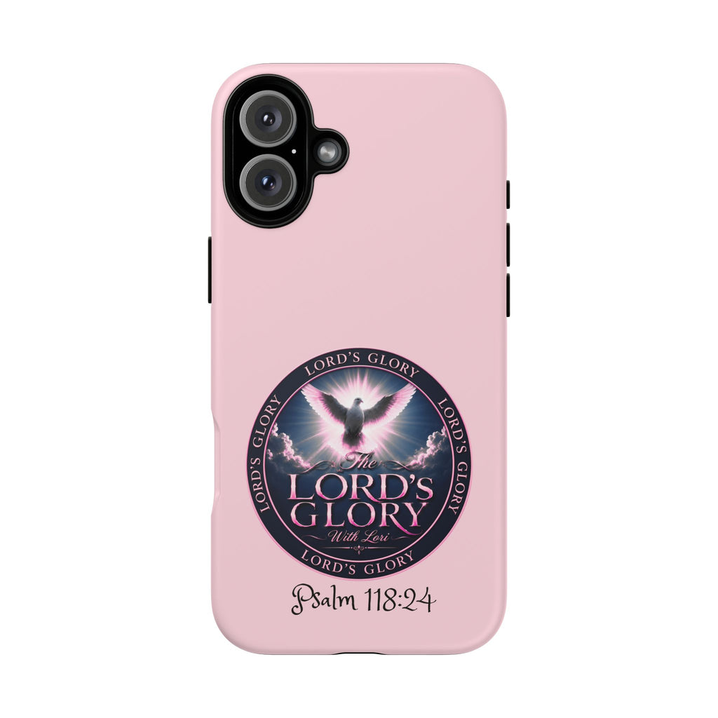 Christian Phone Case – "Lord's Glory with Lori" Dove Design Tough Case (Protective Phone Cover)