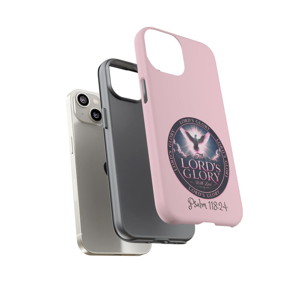 Christian Phone Case – "Lord's Glory with Lori" Dove Design Tough Case (Protective Phone Cover)