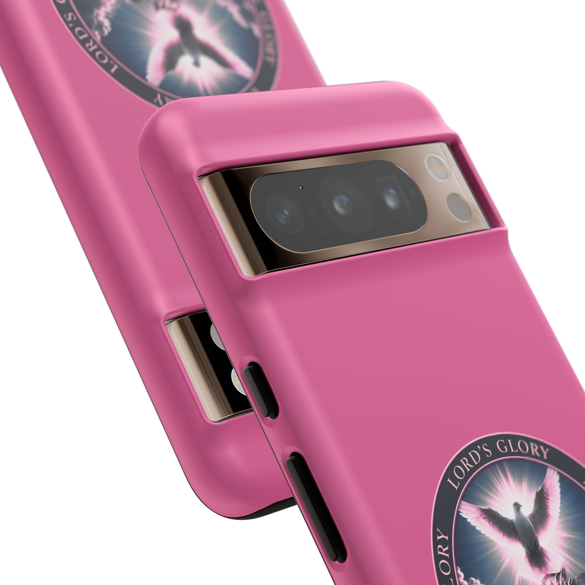 Christian Phone Case – "Lord's Glory with Lori" Dove Design Tough Case (Protective Phone Cover)