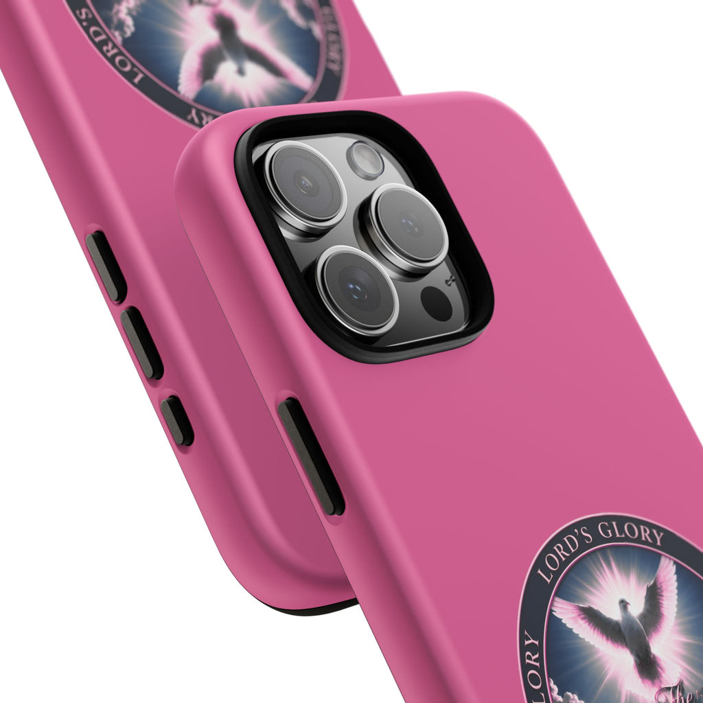 Christian Phone Case – "Lord's Glory with Lori" Dove Design Tough Case (Protective Phone Cover)
