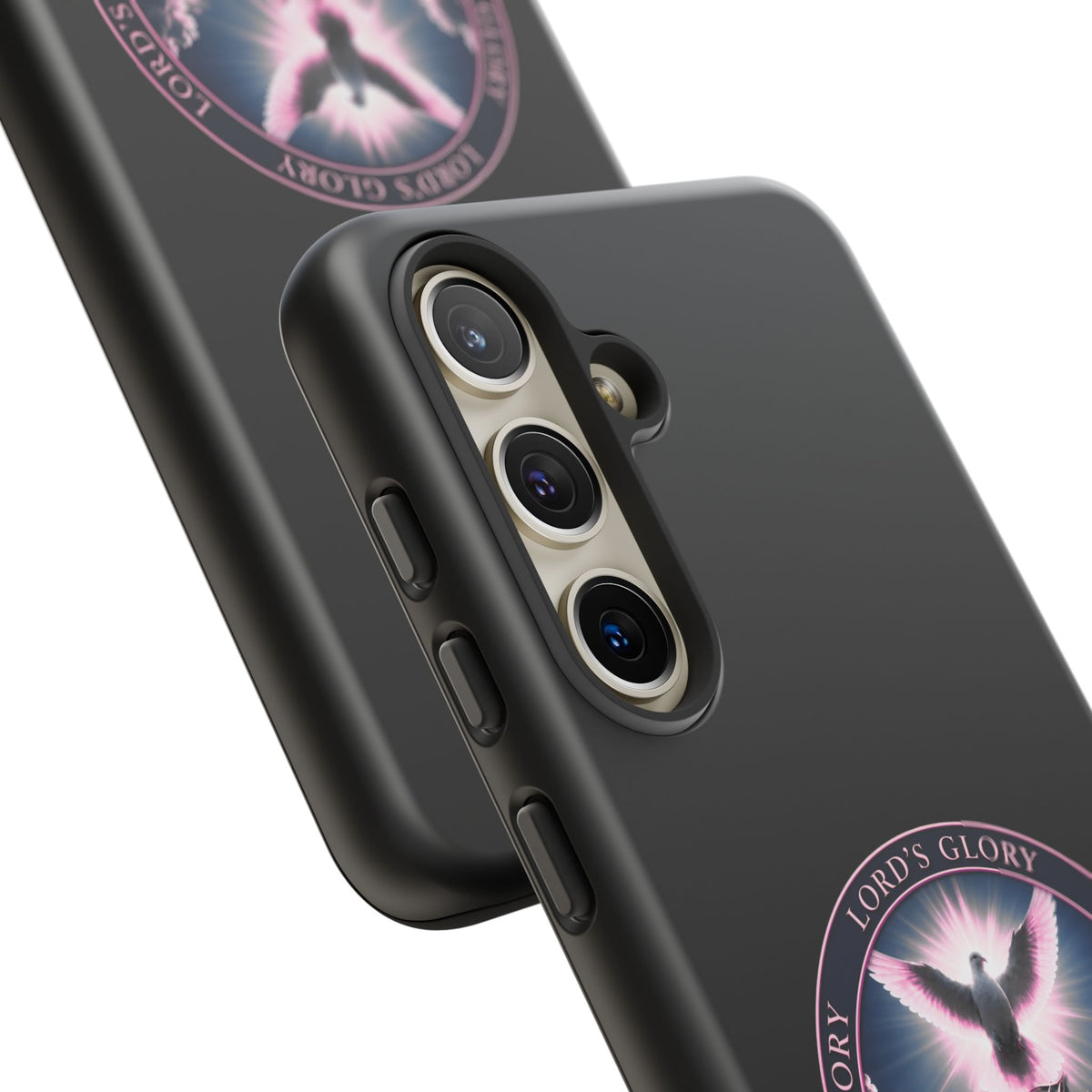Christian Phone Case – "Lord's Glory with Lori" Dove Design Tough Case (Protective Phone Cover)