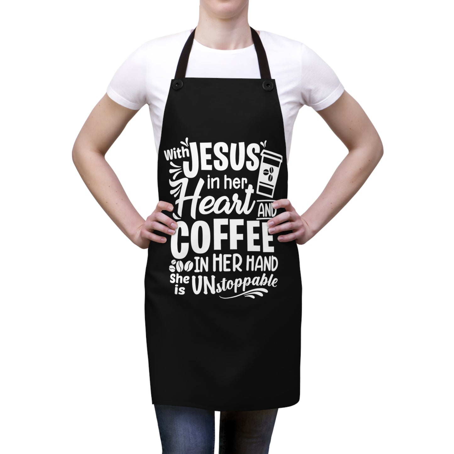 JESUS and Coffee - Apron