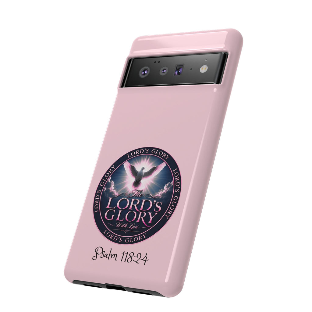 Christian Phone Case – "Lord's Glory with Lori" Dove Design Tough Case (Protective Phone Cover)