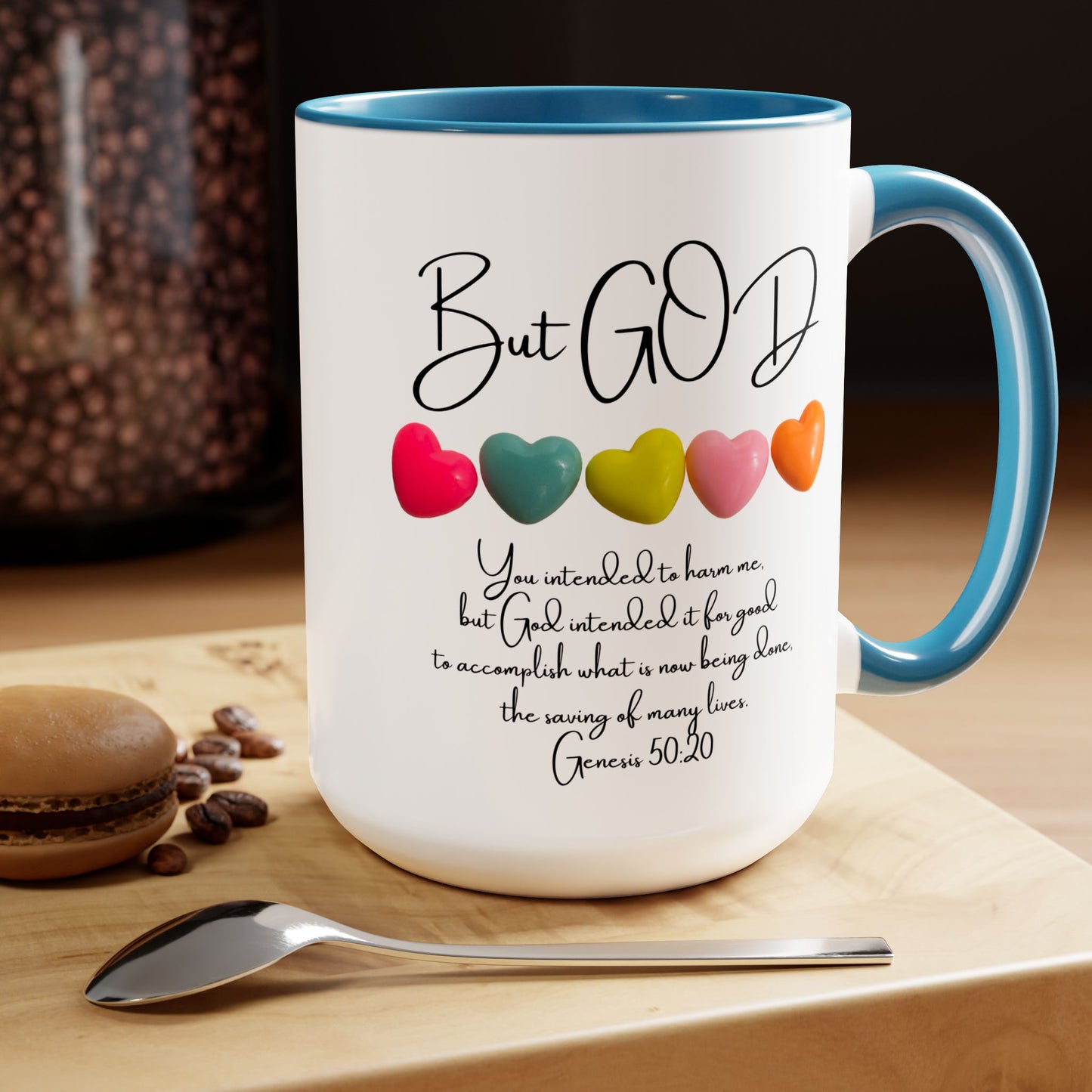 but GOD Two-Tone Coffee Mugs, 15oz