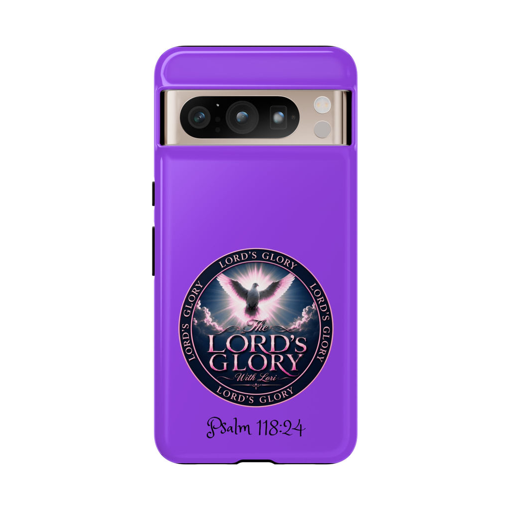 Christian Phone Case – "Lord's Glory with Lori" Dove Design Tough Case (Protective Phone Cover)