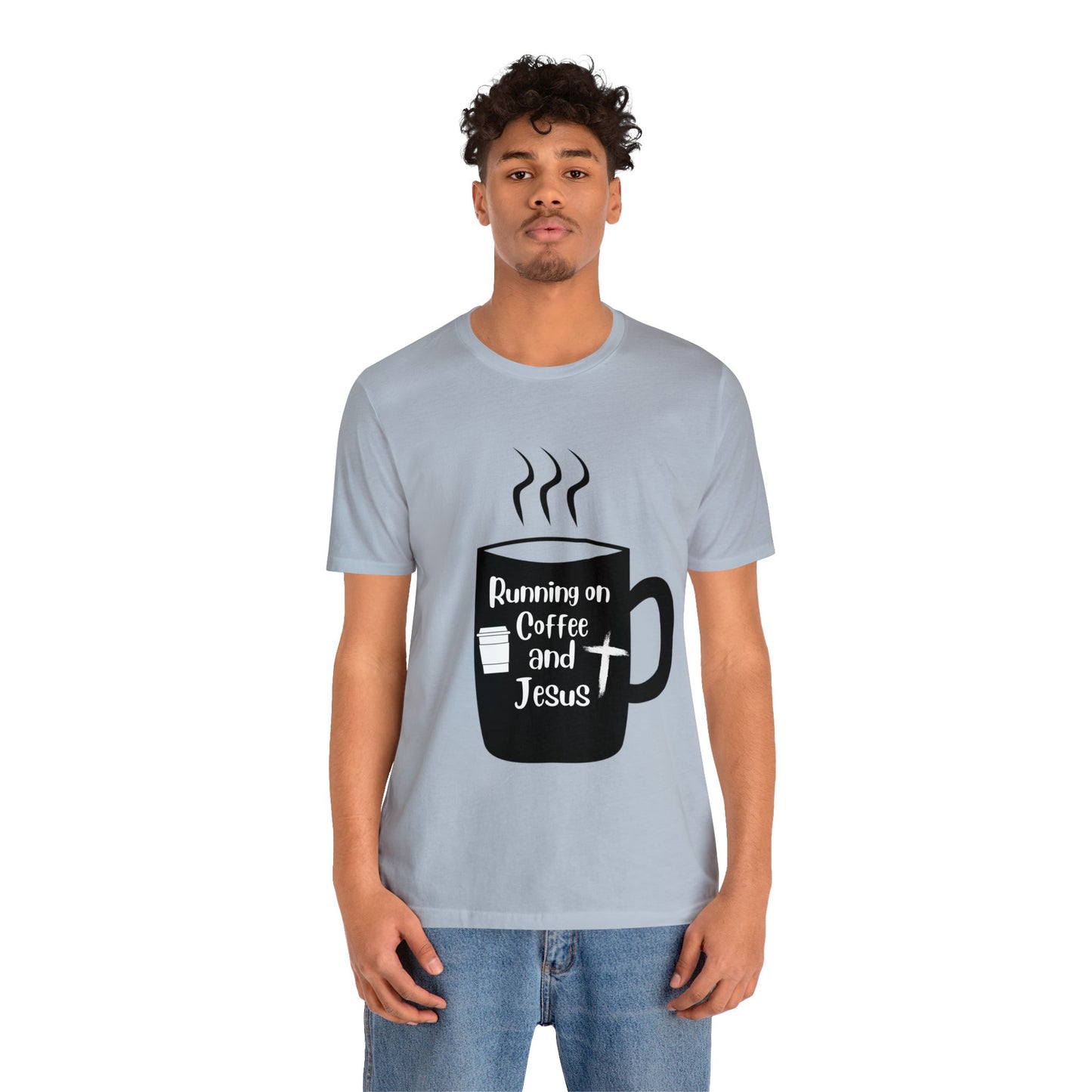 Coffee and JESUS - Unisex Jersey Short Sleeve Tee