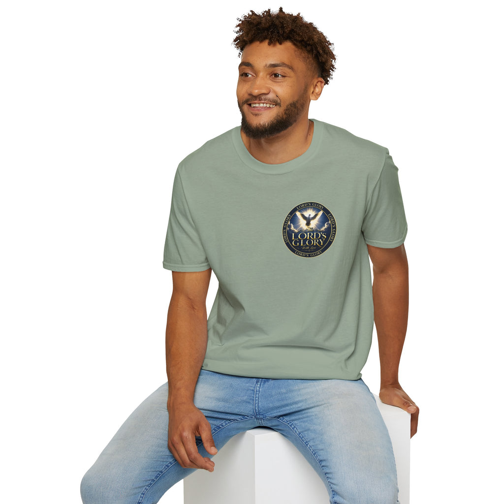 Lord's Glory with Lori Dove T‑Shirt — Christian Faith Logo Tee