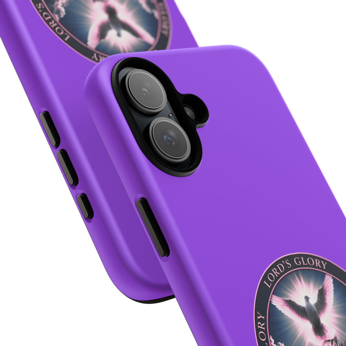 Christian Phone Case – "Lord's Glory with Lori" Dove Design Tough Case (Protective Phone Cover)