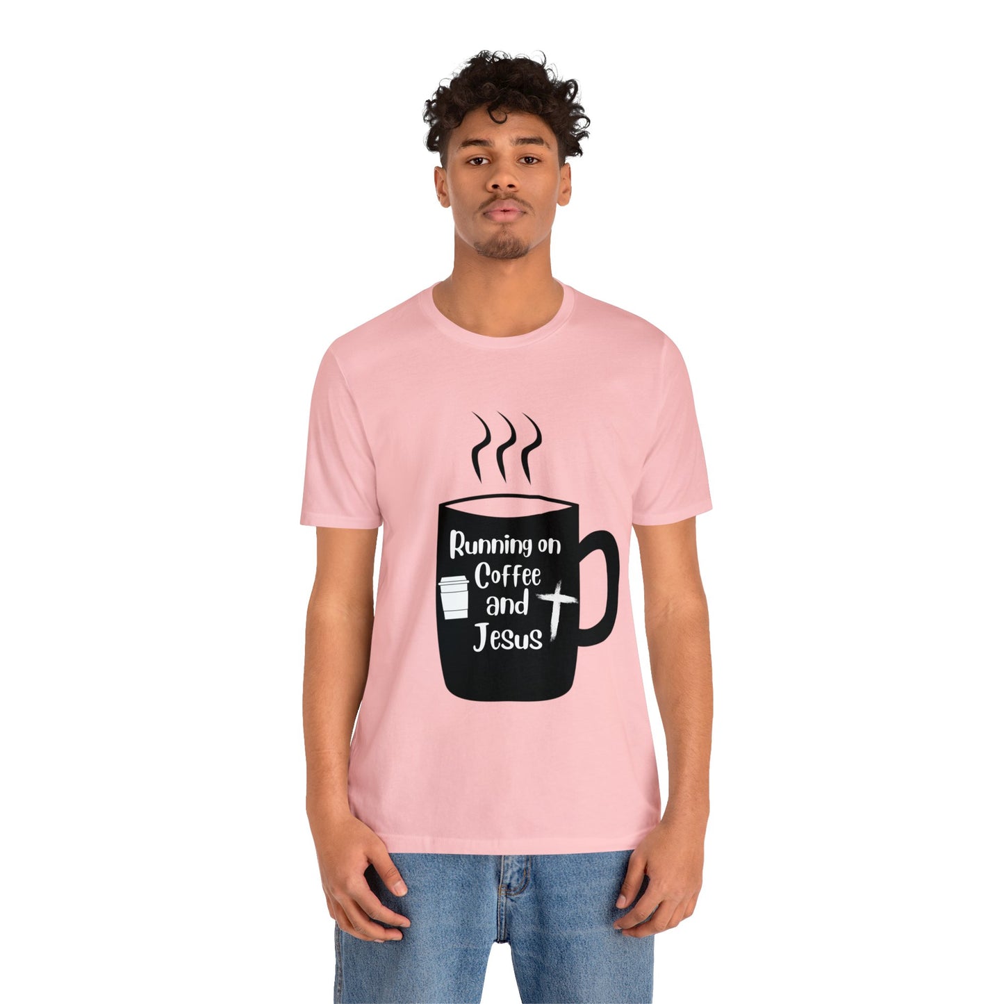 Coffee and JESUS - Unisex Jersey Short Sleeve Tee