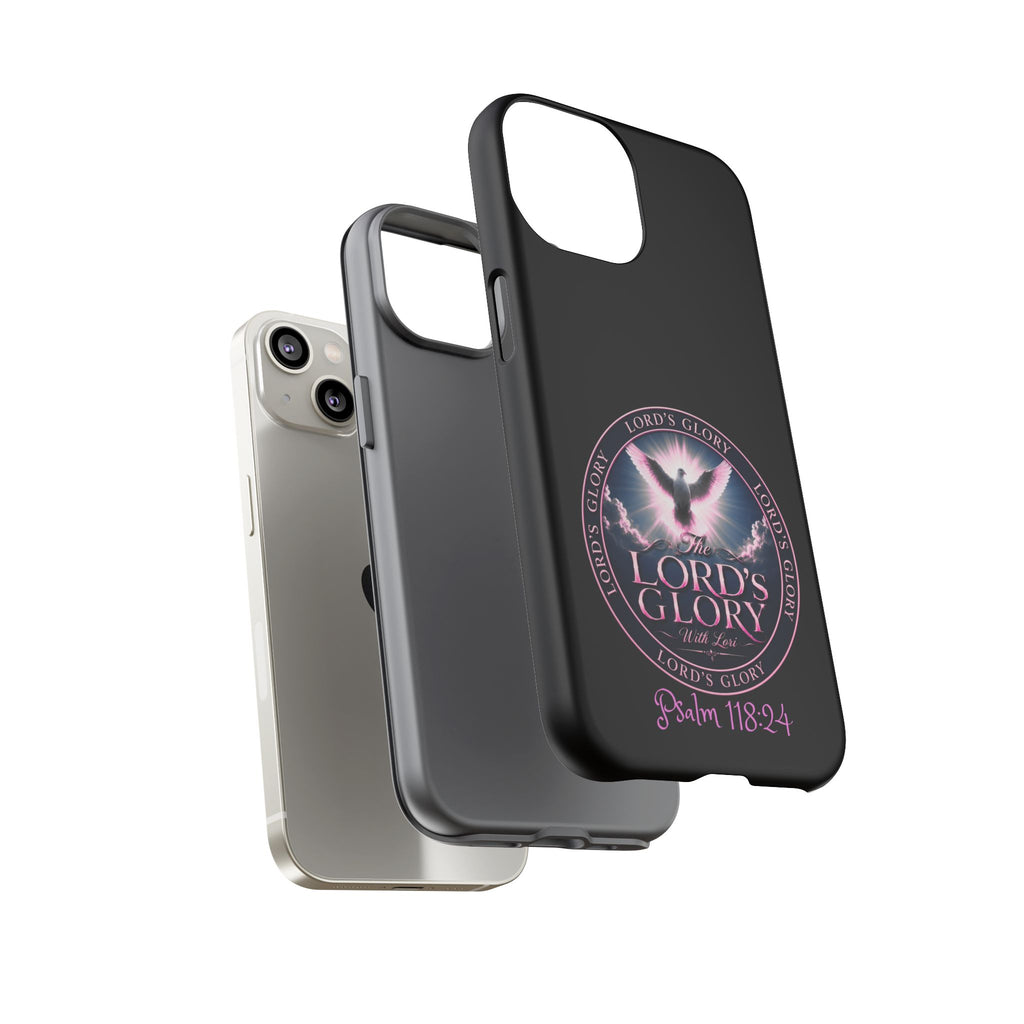 Christian Phone Case – "Lord's Glory with Lori" Dove Design Tough Case (Protective Phone Cover)