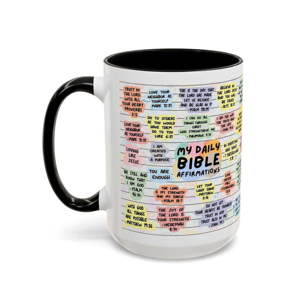 My Daily Bible Affirmations Coffee Mug 15oz/11oz