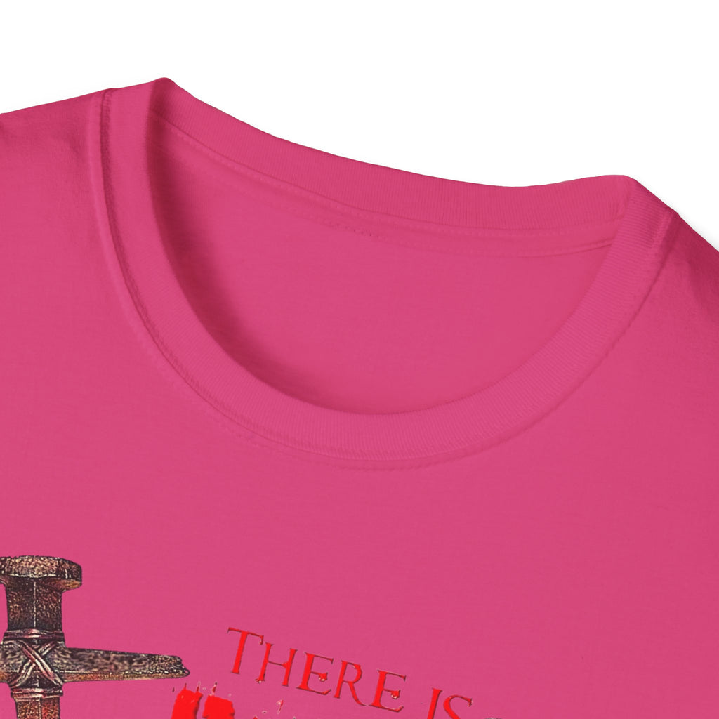 There's Power in the Blood of Jesus T-Shirt — Christian Cross Faith Shirt (Washed by the Blood)