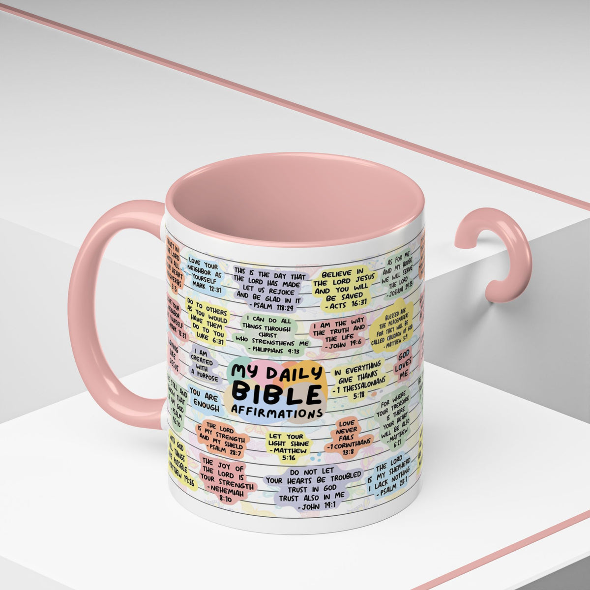 My Daily Bible Affirmations Coffee Mug 15oz/11oz