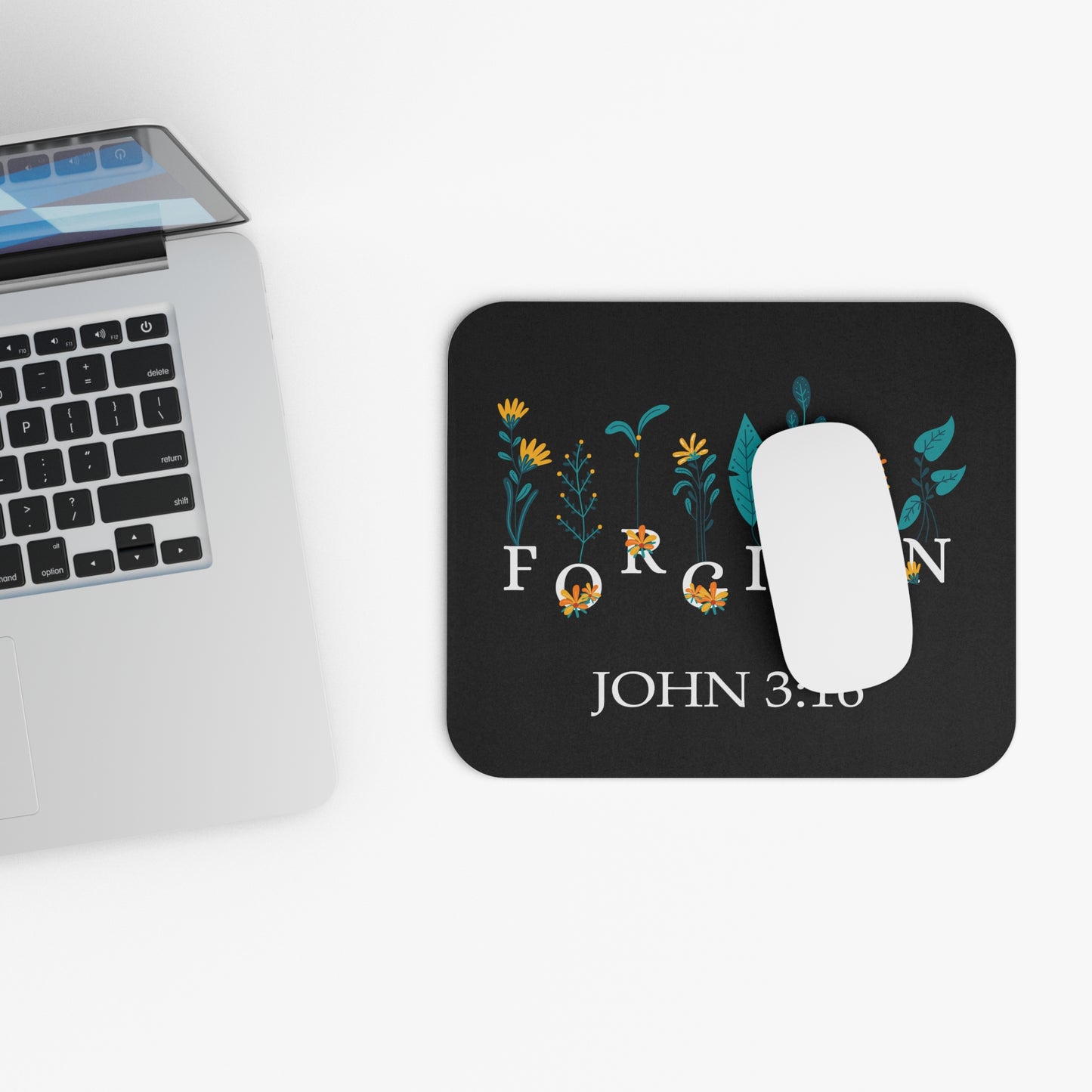 FORGIVEN John 3:16 - Mouse Pad (Rectangle)