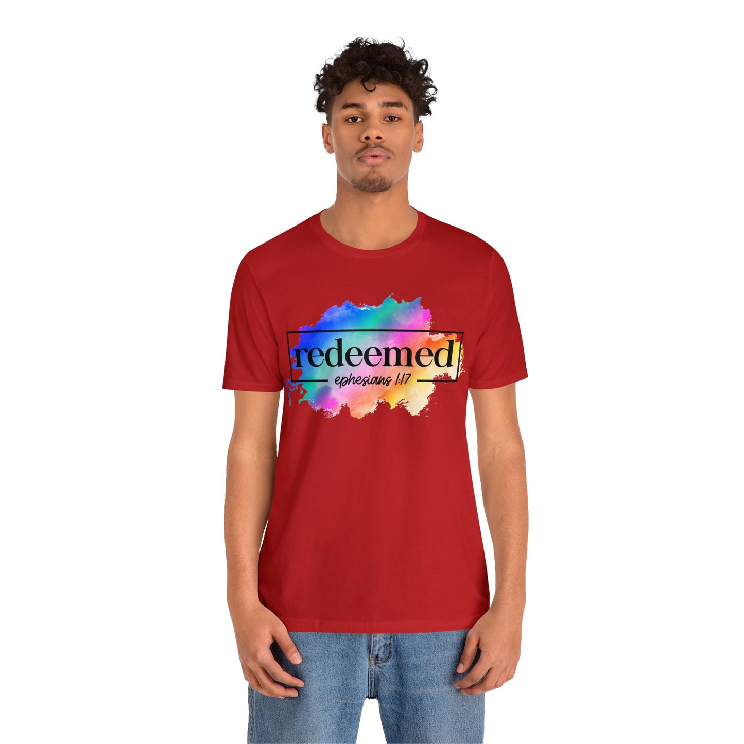 Redeemed - Unisex Jersey Short Sleeve Tee