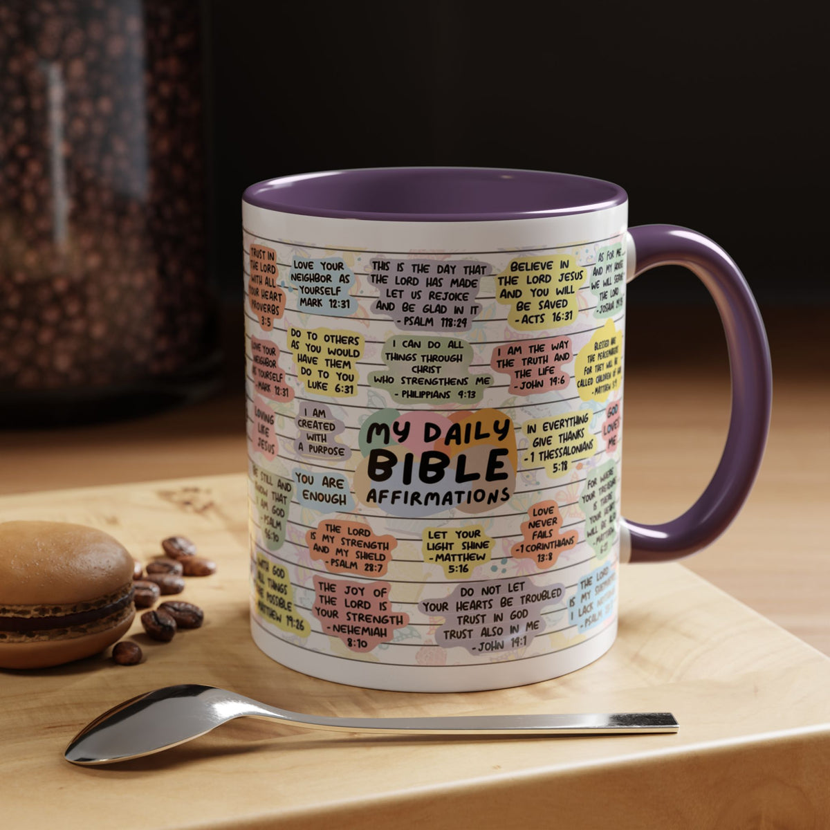 My Daily Bible Affirmations Coffee Mug 15oz/11oz
