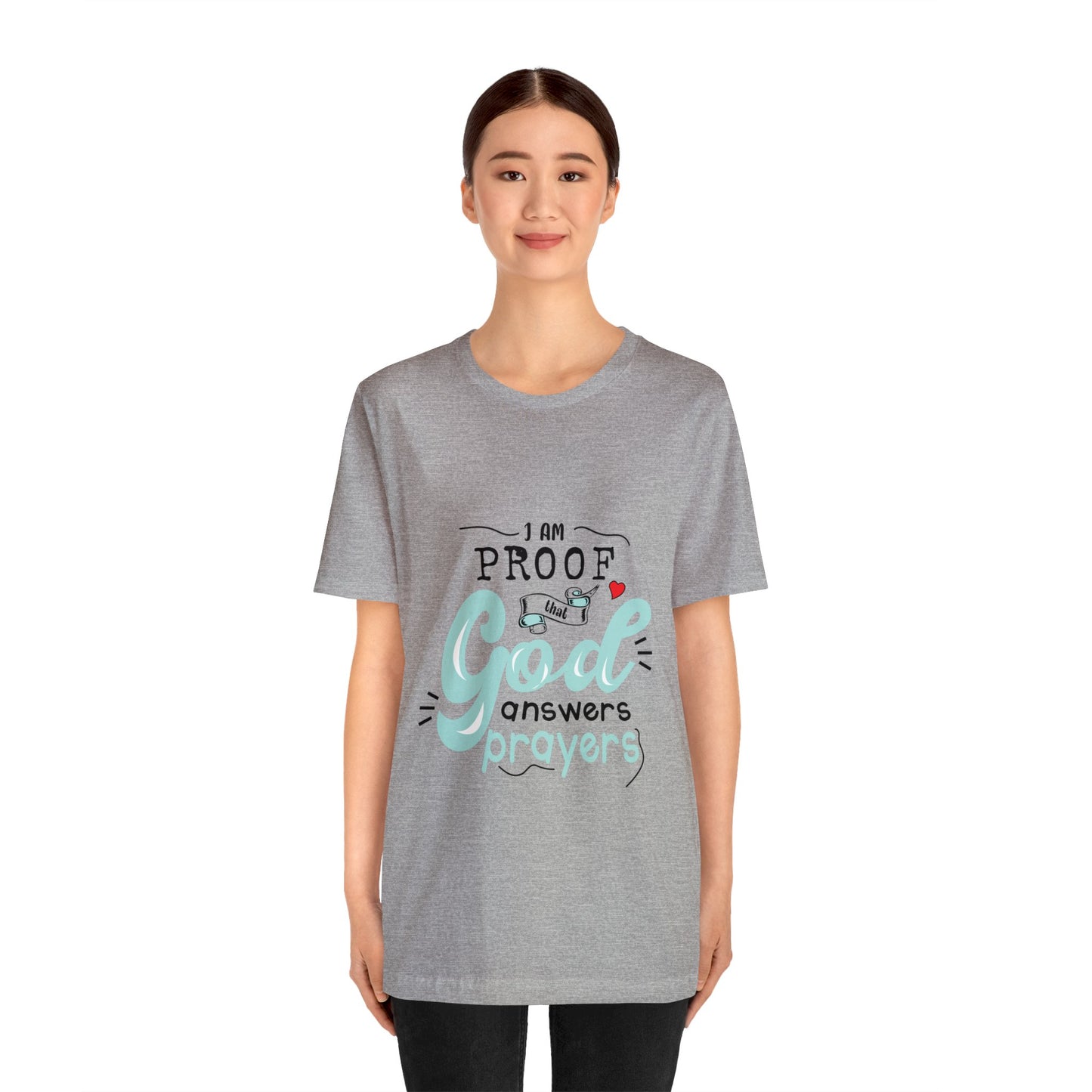 I AM Proof - Unisex Jersey Short Sleeve Tee