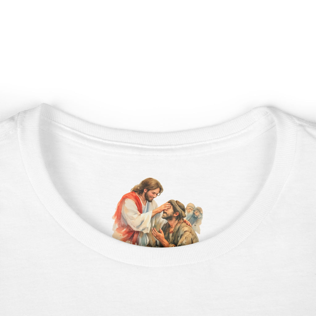 Walk By Faith surf design Tee | Palm Trees, Sun, Beach Vibes