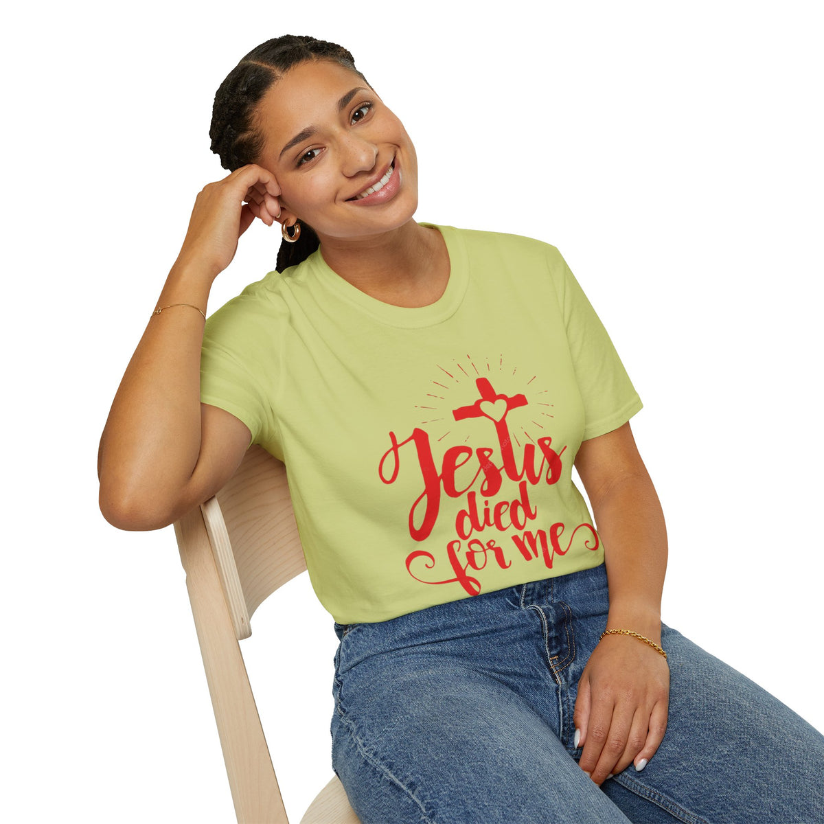 Jesus Died for Me Christian Faith T-Shirt