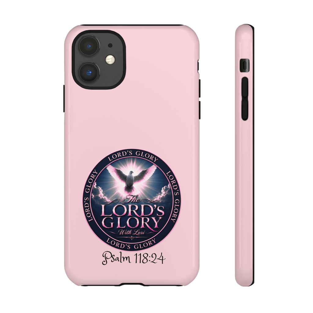 Christian Phone Case – "Lord's Glory with Lori" Dove Design Tough Case (Protective Phone Cover)