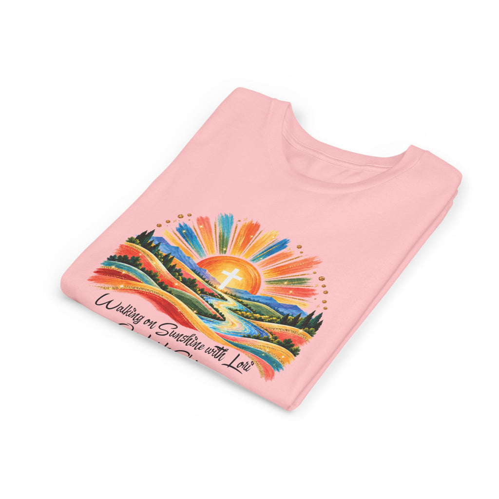 Youth Short Sleeve Tee – Walking On Sunshine with Lords Glory Design