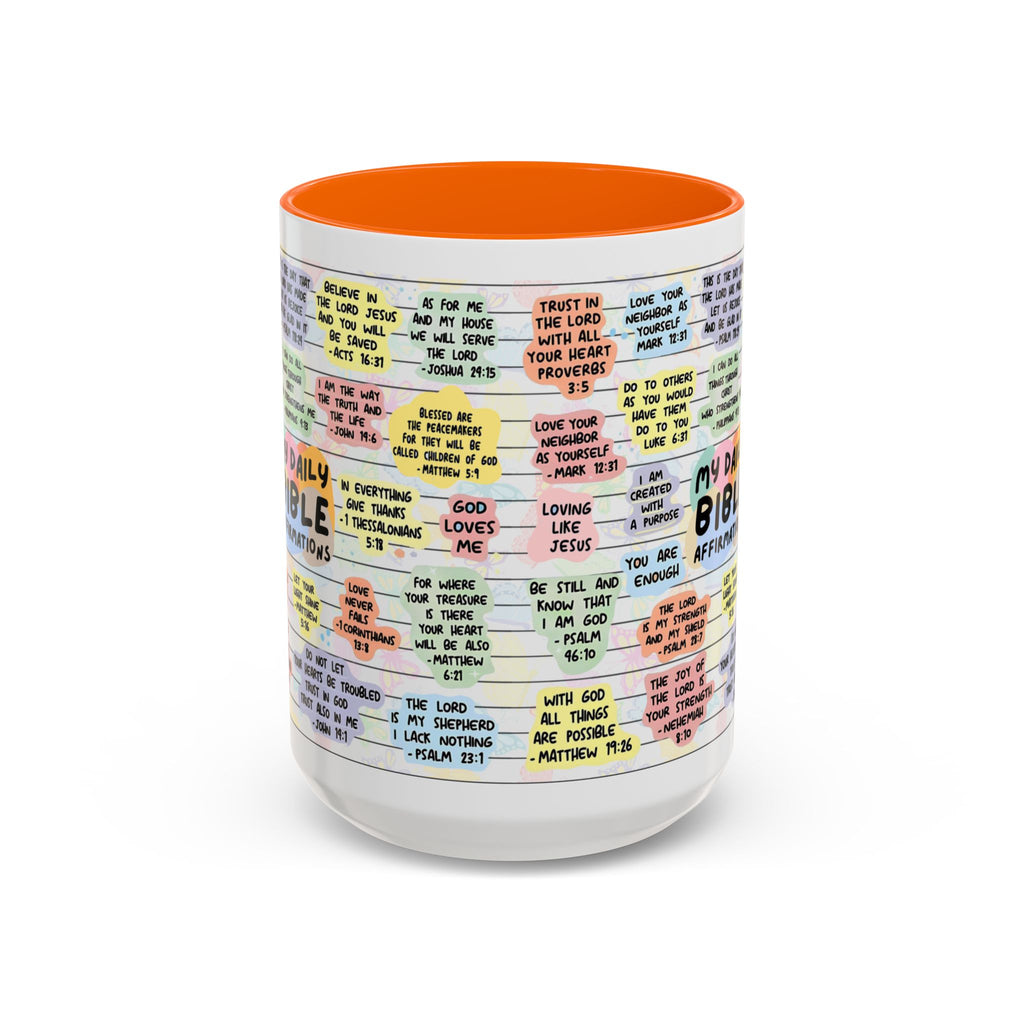 My Daily Bible Affirmations Coffee Mug 15oz/11oz