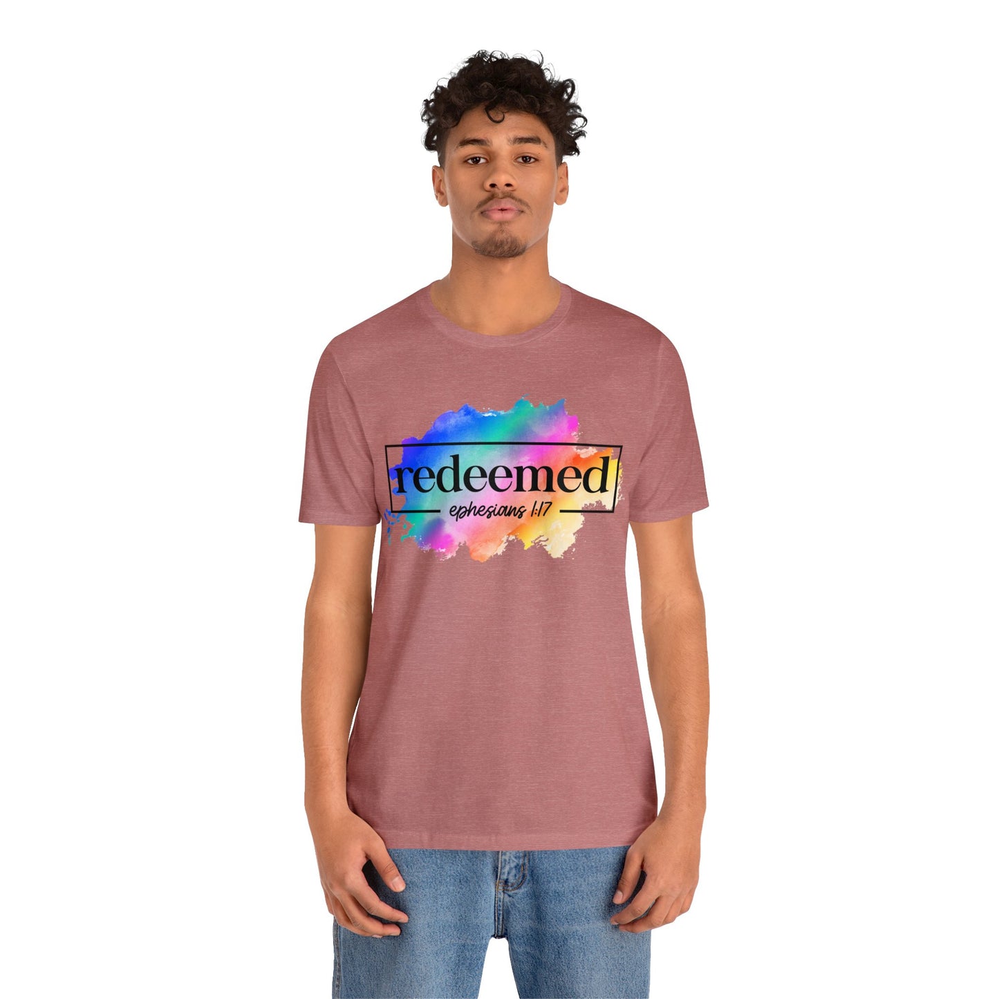 Redeemed - Unisex Jersey Short Sleeve Tee