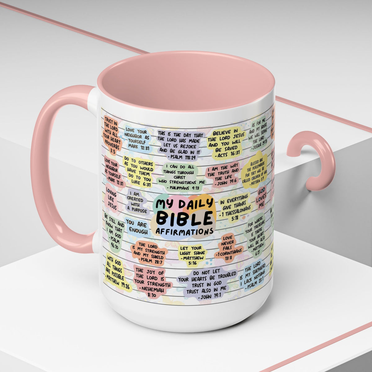 My Daily Bible Affirmations Coffee Mug 15oz/11oz