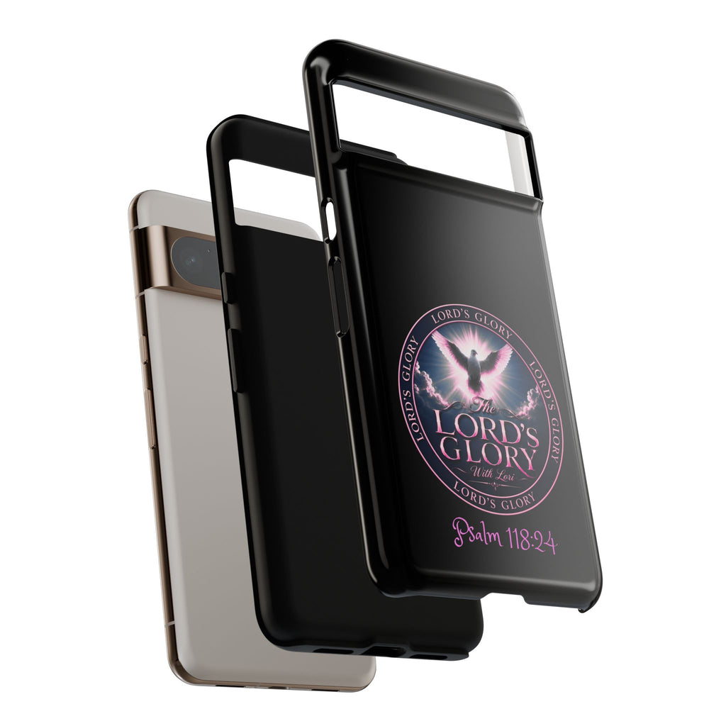Christian Phone Case – "Lord's Glory with Lori" Dove Design Tough Case (Protective Phone Cover)