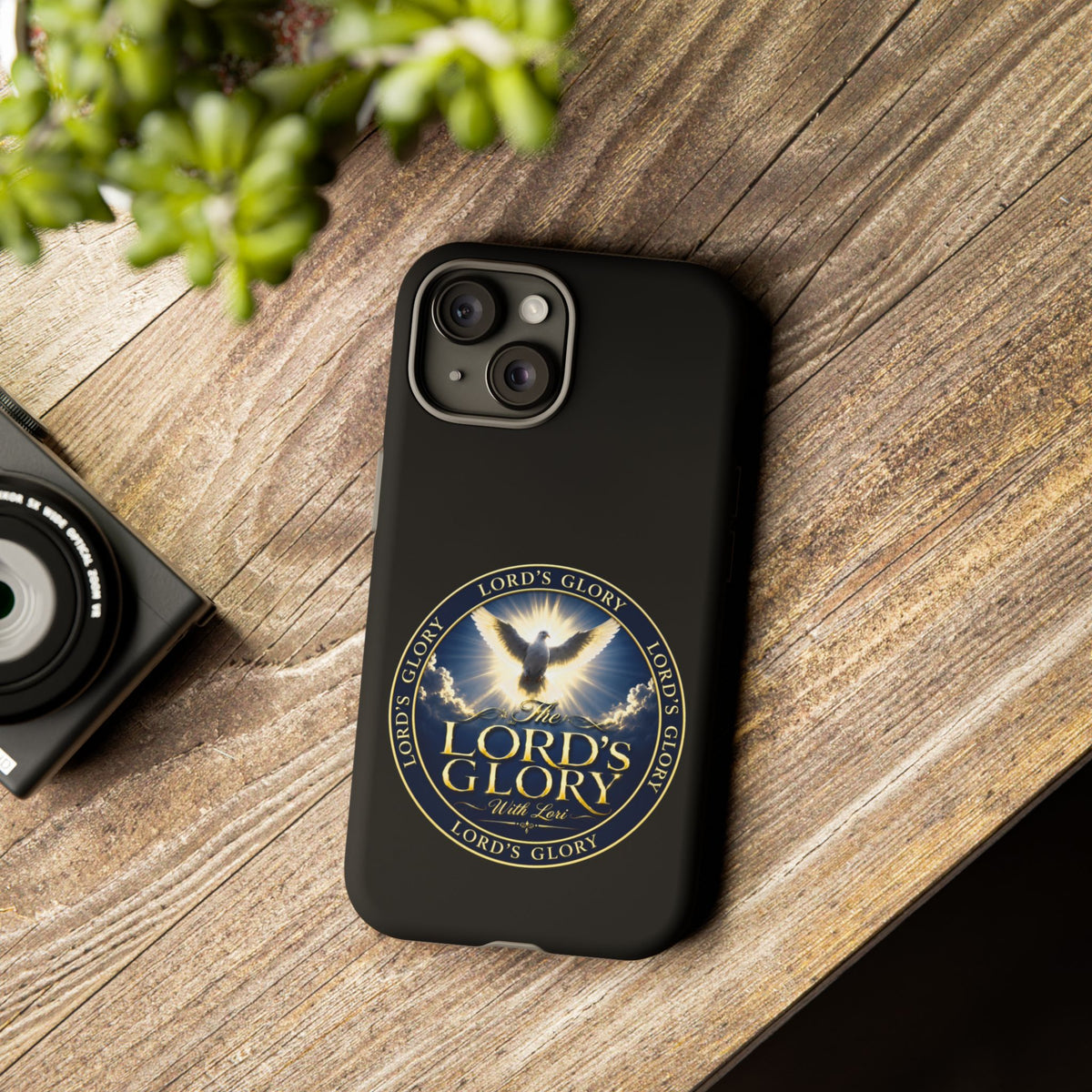 Lord's Glory with Lori Christian Phone Case — Dove & Light Religious iPhone Cover