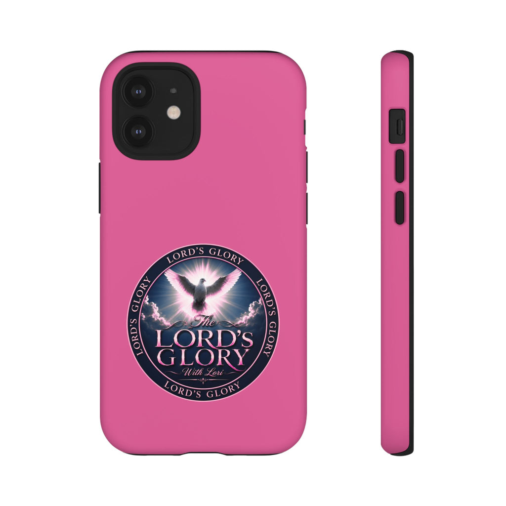 Christian Phone Case – "Lord's Glory with Lori" Dove Design Tough Case (Protective Phone Cover)