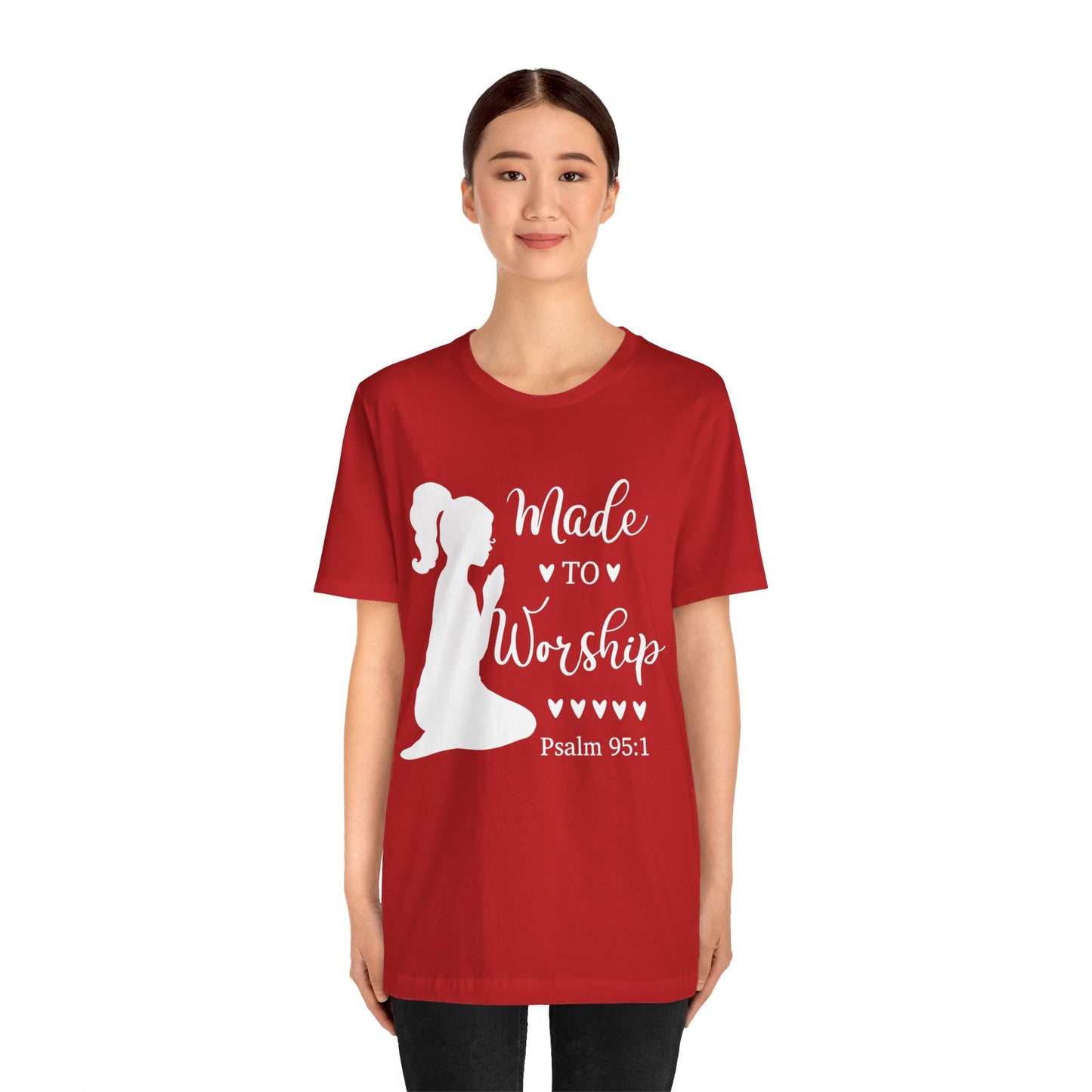 Made to Worship - Woman's Jersey Short Sleeve Tee