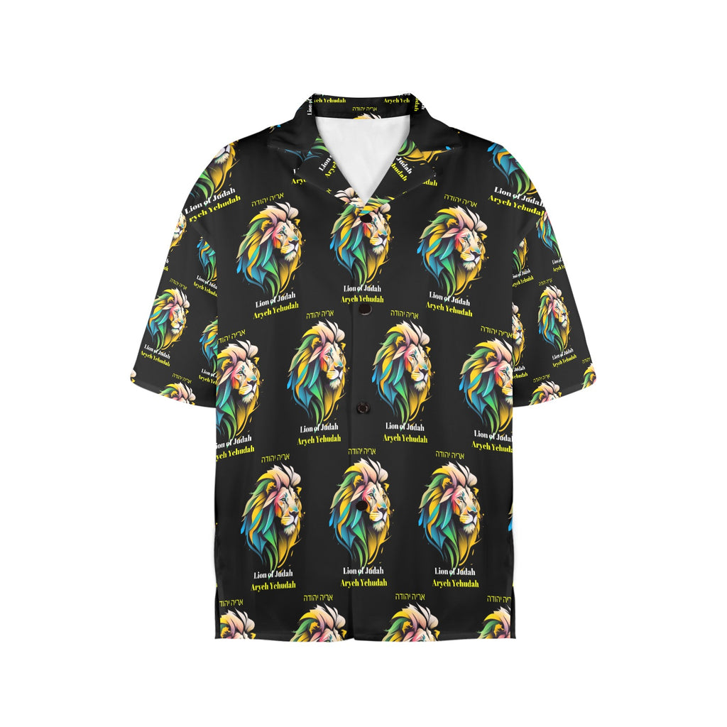 Lion of Judah Women's All Over Print Shirt （Made in USA，Ships to USA Only）