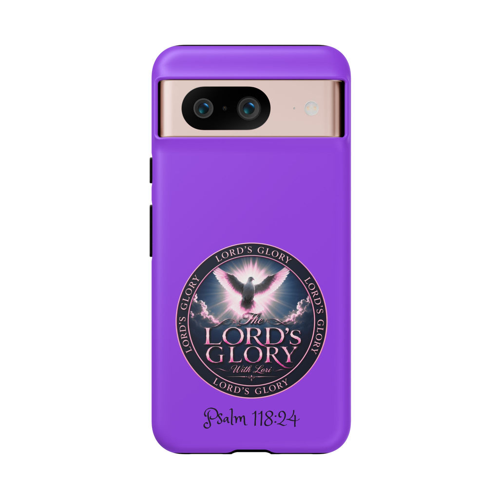 Christian Phone Case – "Lord's Glory with Lori" Dove Design Tough Case (Protective Phone Cover)