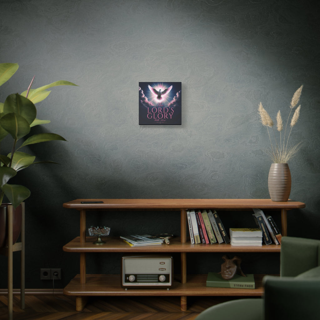 Christian Wall Art Canvas - "The Lord's Glory with Lori" Dove Print