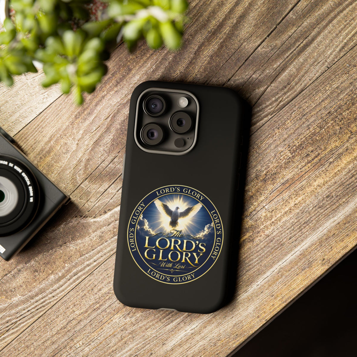 Lord's Glory with Lori Christian Phone Case — Dove & Light Religious iPhone Cover
