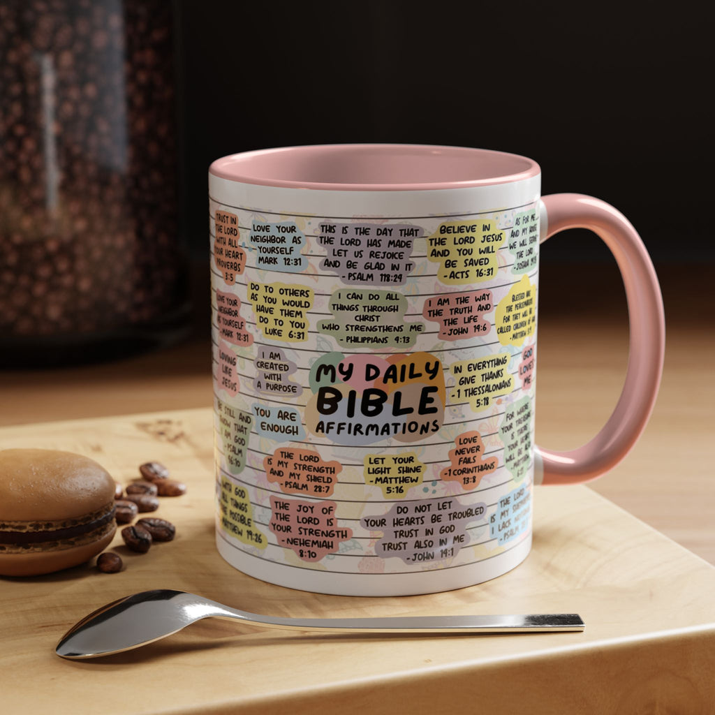 My Daily Bible Affirmations Coffee Mug 15oz/11oz